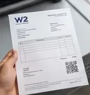Written itemised W2 quote handed to a customer